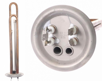 Тэн 2,0 кВт (0,7+1,3) 26637,D73мм,М4 под анод,медь,под разъем,RF,ИТА 