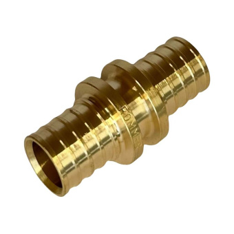 RFA-0003-000016 ROMMER Муфта соединительная равнопроходная 16 для труб из сшитого полиэтилена аксиал