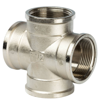  STOUT Крестовина ВВ никелированная 1 1/2 (270036N140000B)