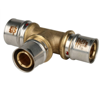  STOUT Тройник переходной 32х26х26 для металлопластиковых труб прессовой