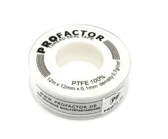 Лента Фум 12*0,1 (12м) PROFACTOR белая (PF FE 532) 02170134