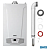 Котёл настенный 24 BAXI ECO Four F 24 кВт одноконтурный, турбо