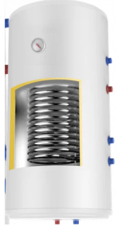 Бойлер косвенного нагрева  80 настенный Termica AMET 80W INOX (Бак Нерж ТО Нерж Гарания 5 Лет Китай)