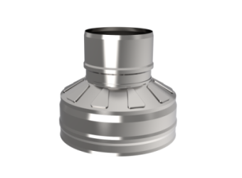 Оголовок-переход 115х200 AISI 439/439 0,5мм/0,5мм