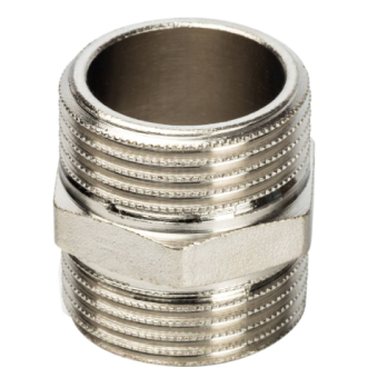  STOUT Ниппель HH никелированный 1 (260000N101000B)