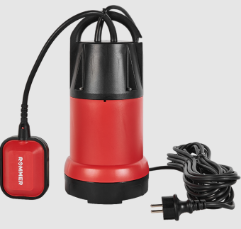 Насос дренажный ROMMER OPTIMA (H-8м,Q-13м3/ч, кабель 10м, 750 Вт) универсальный RDP-0001-000750