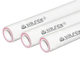 Труба ПП40 PN20 d 40*5,5 ПП  стекловолокно Valfex 10105040 (4м/40м упак.)