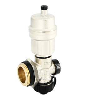 Тройник коллект.в сборе 1" (тройник, возд-отв,дренаж.кран) UNI-FITT 460A4001