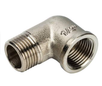  STOUT Угольник НВ никелированный 1/2 (2700F8N040400B)