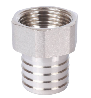  STOUT Штуцер ВР никелированный 1 x30 (2600F1N103000B)