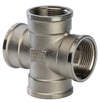  STOUT Крестовина ВВ никелированная 1 1/4 (270036N120000B)