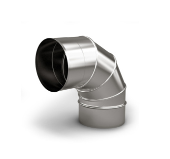 Отвод оцинк. d 150, 90гр.