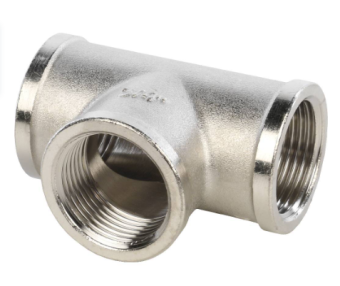  STOUT Тройник ВВ никелированный 3/4 (270014N050505B)