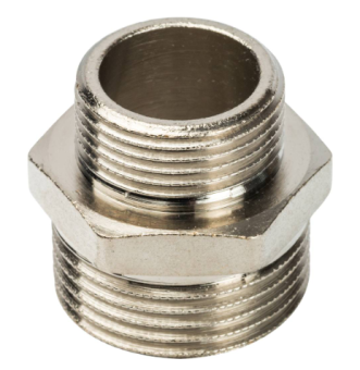  STOUT Ниппель НН переходной никелированный 1 X3/4 (260003N100500B)