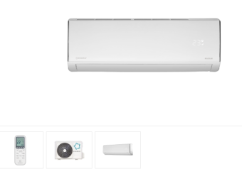 Кондиционер ECOSTAR серия RADIUM KVS-RAD09CH (Площадь 26м²,270 Вт,4 реж.работы)