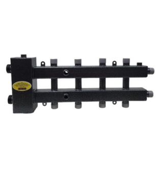 Гидрострелка 5 контуров 1М-7 2вниз +1вбок+2верх (1 1/4-1" НР)  Белый филин ГРК70-5