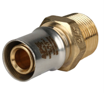  STOUT Переходник с наружной резьбой 3/4 х20 для металлопластиковых труб прессовой