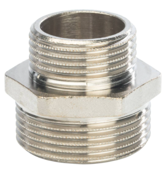  STOUT Ниппель НН переходной никелированный 1 1/4X1 (260003N121000B)