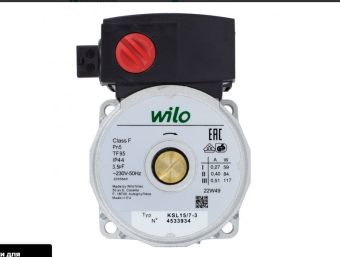 Насос цирк движ по часовой 15/7-3С Wilo KSL  117W 4520152  P-17(ВК)