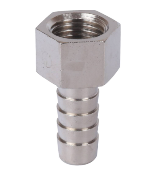  STOUT Штуцер ВР никелированный 1/4 x10 (2600F1N021000B)