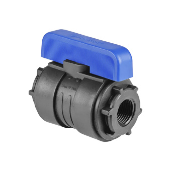 Кран ПНД  1" внутр.- внутр. 