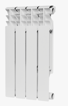 ROMMER Plus BM 500 4 секций радиатор биметаллический (RAL9016)