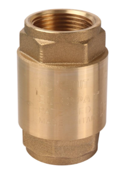  STOUT 1  Клапан обратный пружинный муфтовый с металлическим седлом