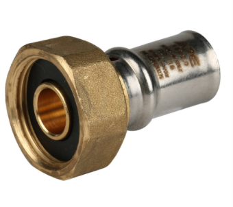  STOUT Переходник с накидной гайкой 3/4 х16 для металлопластиковых труб прессовой