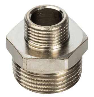  STOUT Ниппель НН переходной никелированный 3/4X3/8 (260003N050300B)