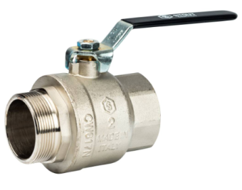 SVB-0003-000050 STOUT Кран шаровой полнопроходной, ВР/НР, ручка рычаг 2