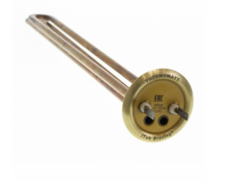 Тэн 1,5 кВт 50061,D64мм,М6 под анод,медь,под разъем RF,Thermowatt Италия