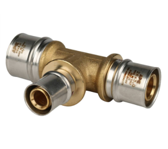  STOUT Тройник переходной 32х20х26 для металлопластиковых труб прессовой