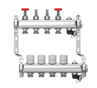 Коллектор  8 слив в/ом нерж. Wester W802