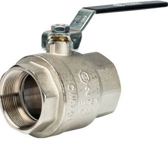 SVB-0001-000050 STOUT Кран шаровой полнопроходной, ВР/ВР, ручка рычаг 2