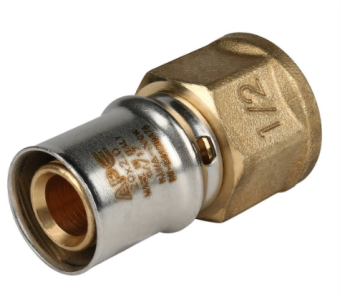  STOUT Переходник с внутренней резьбой 1/2 х20 для металлопластиковых труб прессовой