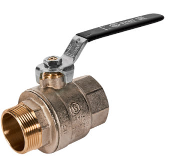 SVB-0003-200040 STOUT Кран шаровой полнопроходной, ВР/НР, ручка рычаг 1 1/2