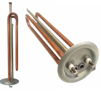 Тэн 2,0 кВт 30059, D64мм,М4 под анод,медь,под винт,RF