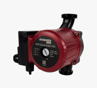 Насос циркул. 25/80-180 ROMMER PROFI RATE RCP-0004-2580180