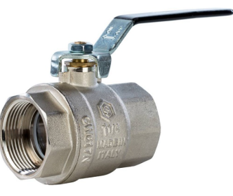 SVB-0001-000032 STOUT Кран шаровой полнопроходной, ВР/ВР, ручка рычаг 1 1/4