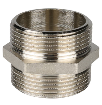  STOUT Ниппель HH никелированный 1 1/4 (260000N121200B)