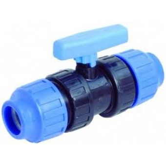 Кран ПНД  32*32 соедин. разъемный