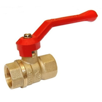 Кран шар 40 г/г ручка Россия