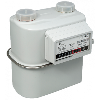 Счетчик У газа ВКР-G4Т  левый м/о 110мм (G11/4") г.Арзамас