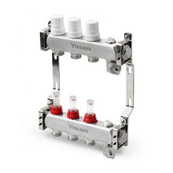 Коллекторный блок 12 РМ слив в/ом нерж. Pro Aqua V500MB