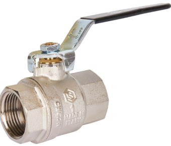 SVB-0001-000025 STOUT Кран шаровой полнопроходной, ВР/ВР, ручка рычаг 1