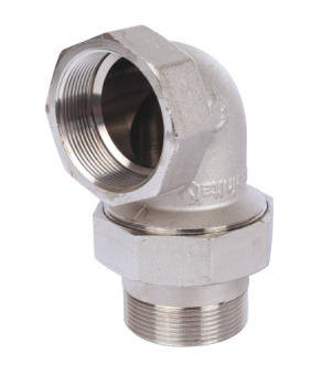  STOUT Американка угловая  ВН, уплотнение под гайкой o-ring кольцо, никелированное 2 (2700I4N202000B