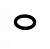 Кольцо уплотнит. д/круглого носика RR 649 R11  18296