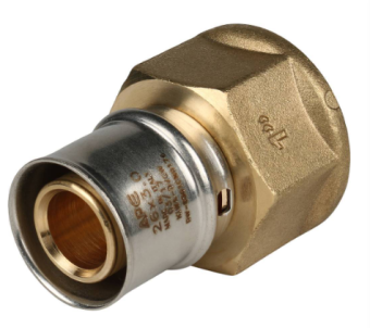  STOUT Переходник с внутренней резьбой 1 х26 для металлопластиковых труб прессовой