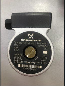 Насос циркул. 15/50 Grundfos UPSO без гидравлич.части  P-2(BK) против часовой