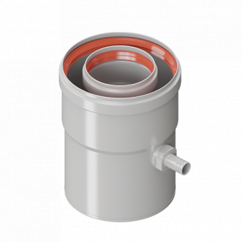 Конденсатоотводчик коаксиал. 60*100 (П-М) -150 01.01.008.000 